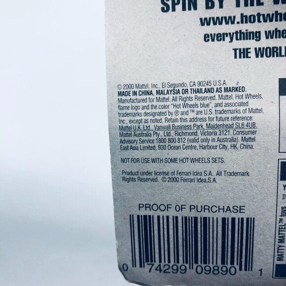 Hot Wheels Ferrair 250 collector 218 Mattel Wheels 2000 gray READ new - Picture 9 of 9